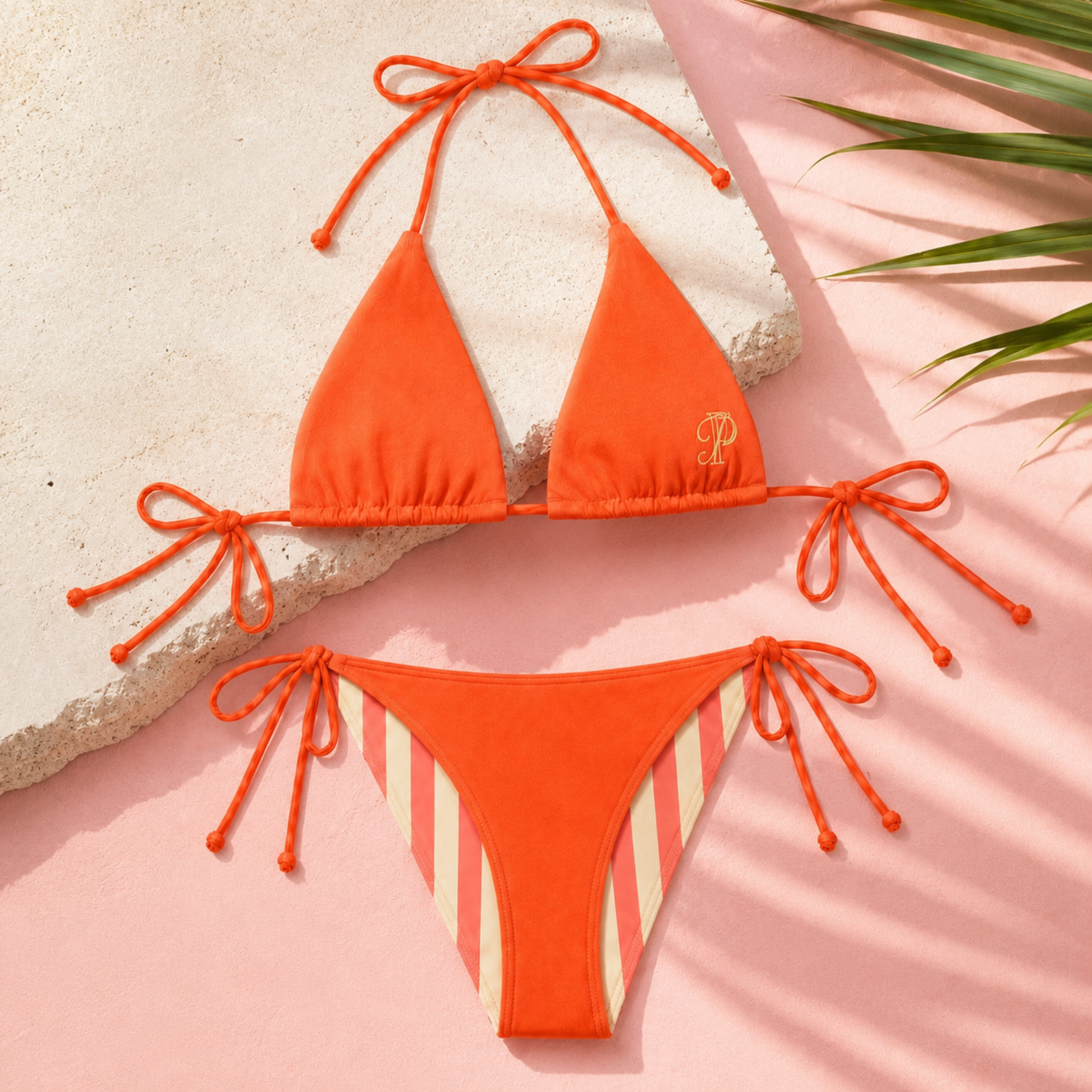 Bikini triangle réversible