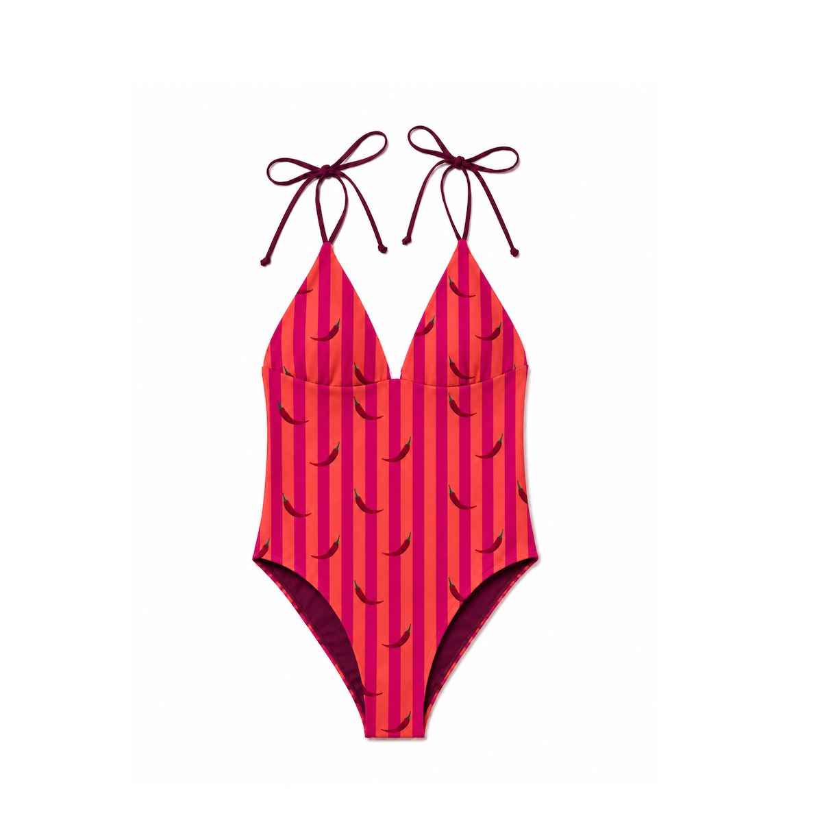 Maillot une pièce réversible