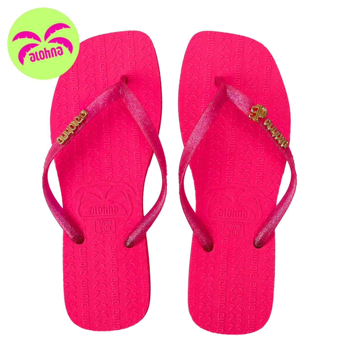 Tongs Alohna x Poupette Store "Edition limitée"