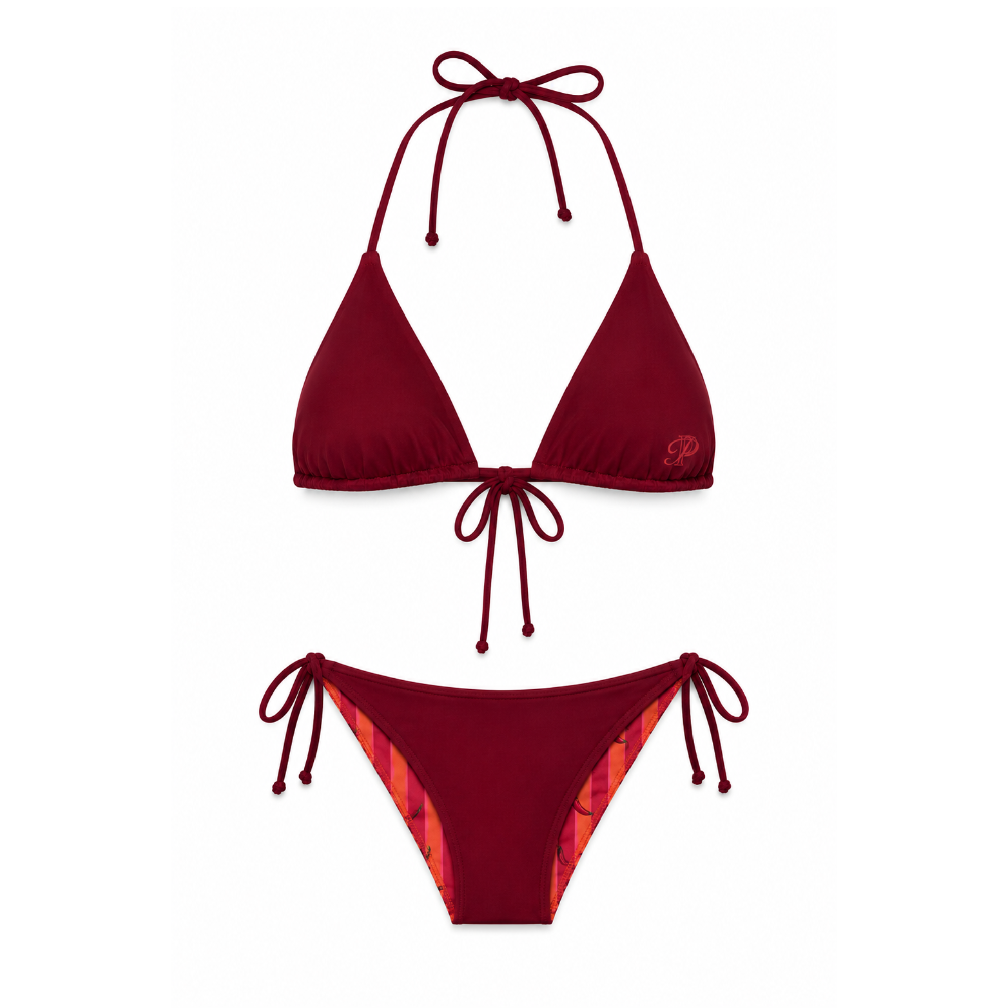 Bikini triangle réversible
