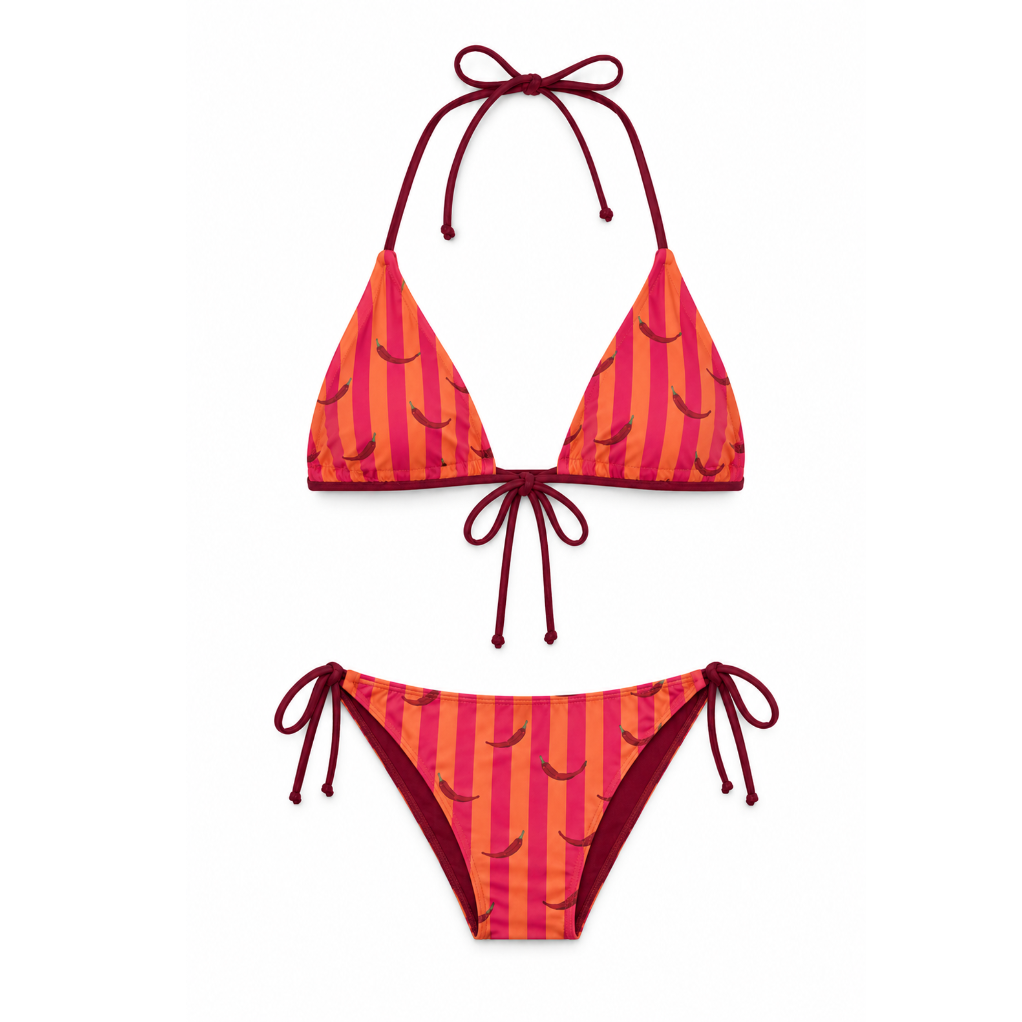 Bikini triangle réversible