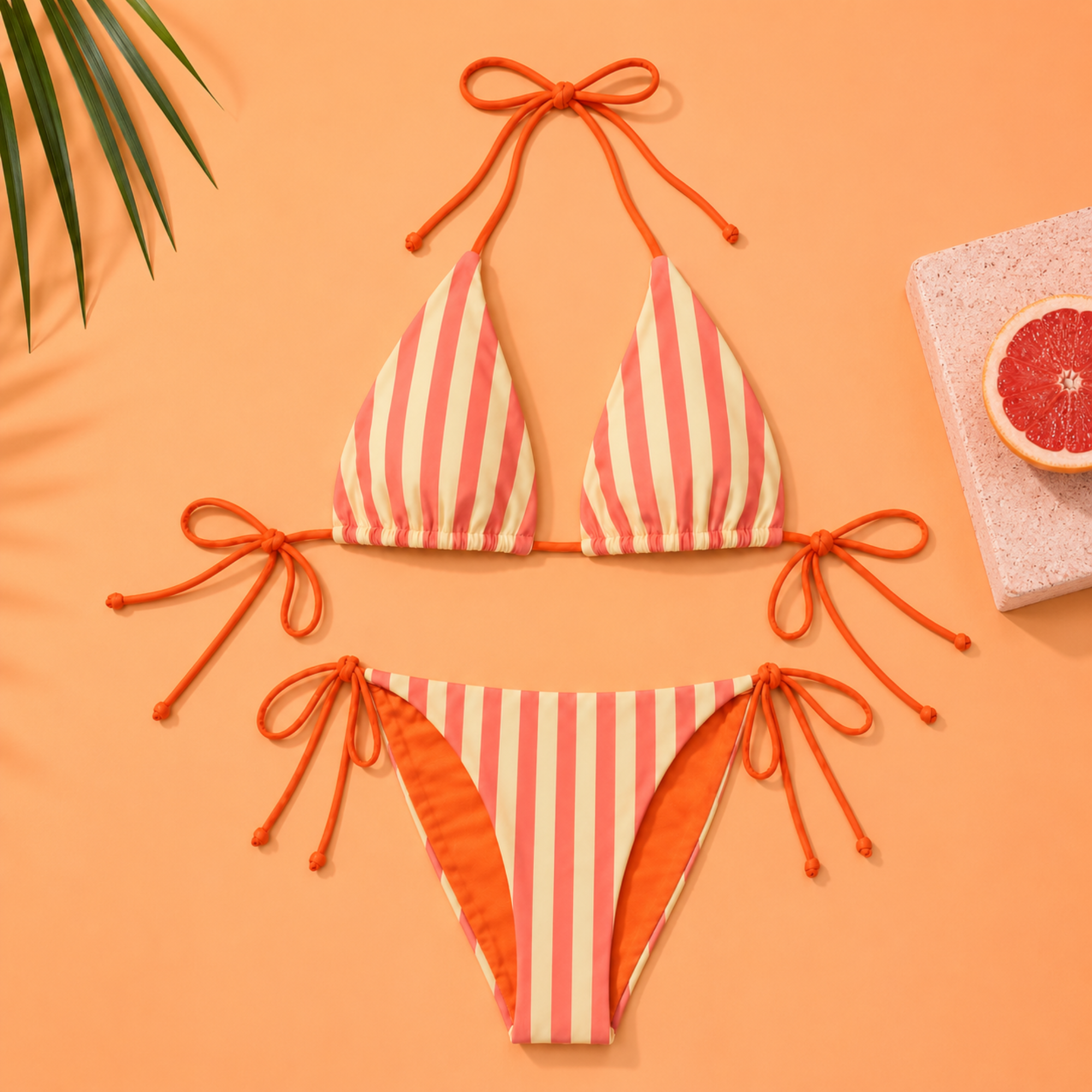 Bikini triangle réversible