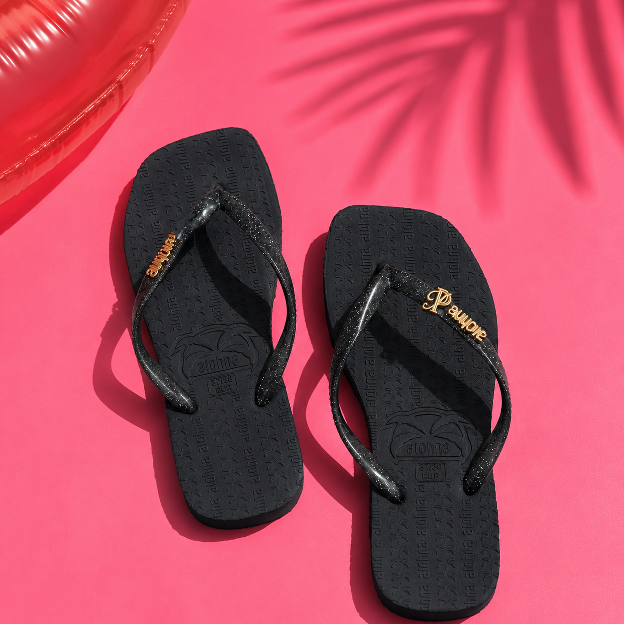 Tongs Alohna x Poupette Store "Edition limitée"